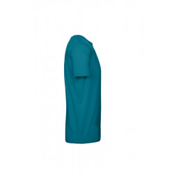T-shirt coton tubulaire manches courtes moderne E190, couleur Diva Blue