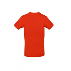 T-shirt coton tubulaire manches courtes moderne E190, couleur Fire Red