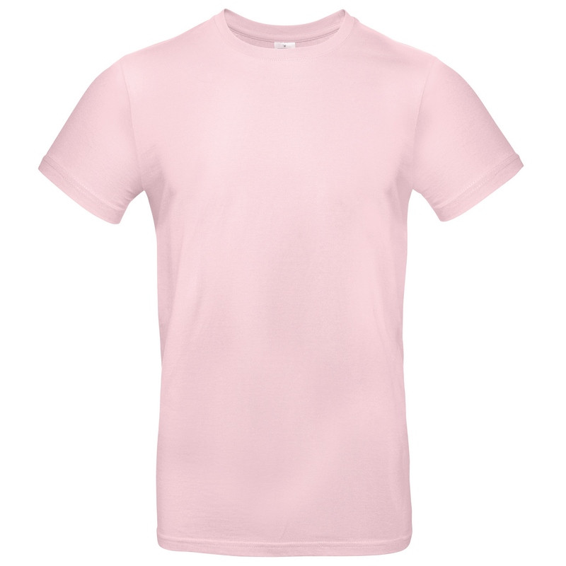 T-shirt coton tubulaire manches courtes moderne E190, couleur Orchid Pink