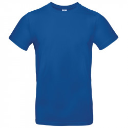 T-shirt coton tubulaire manches courtes moderne E190, couleur Royal