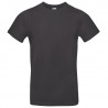 T-shirt coton tubulaire manches courtes moderne E190, couleur Used Black
