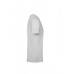 T-shirt coton tubulaire manches courtes moderne E190, couleur Ash