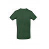 T-shirt coton tubulaire manches courtes moderne E190, couleur Bottle Green