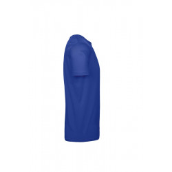 T-shirt coton tubulaire manches courtes moderne E190, couleur Cobalt Blue